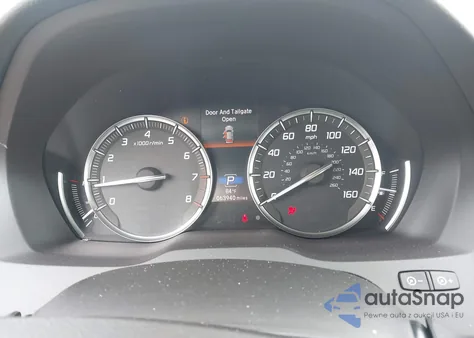 2017 Acura Mdx из США, поврежденный, VIN 5FRYD4H36HB038714